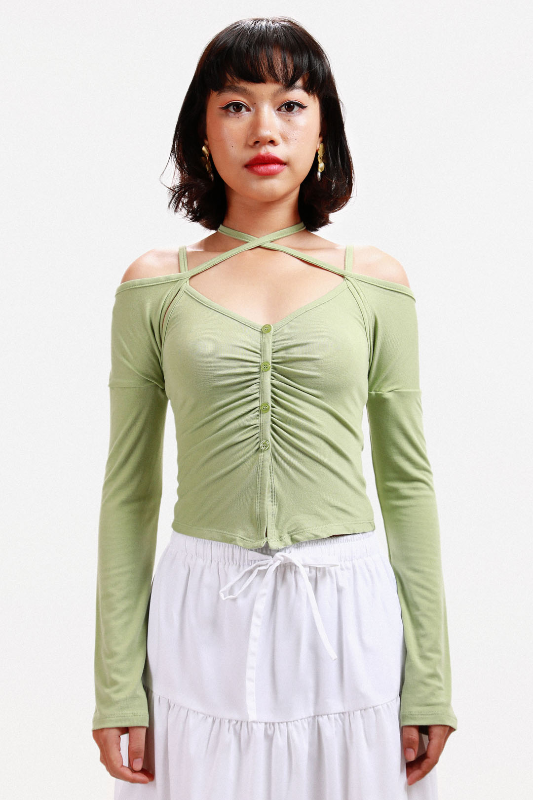 Slim Fitting With Bolero Cardigan | ZANDO